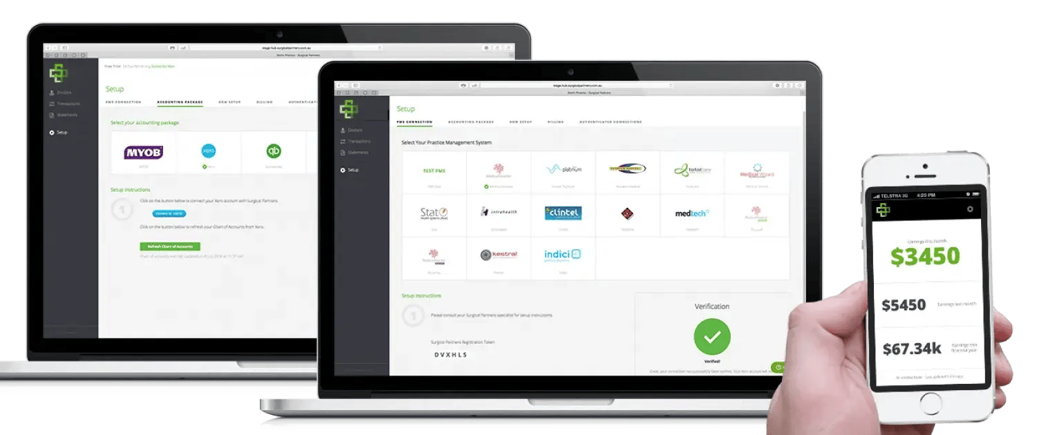 Surgical Partners Practice Management Software